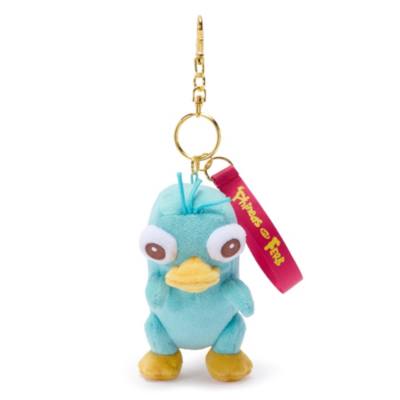 Ciondolo per borsa in peluche Perry, Disney Store Japan, Phineas e Ferb, 17 cm