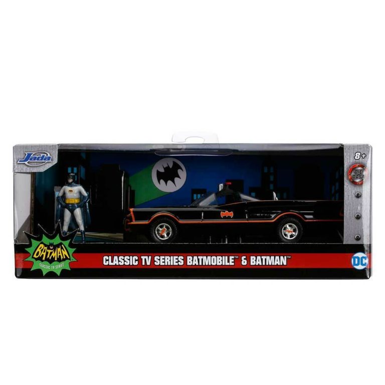 ACTION FIGURE BATMAN E LA BATMOBILE CLASSIC – JADA