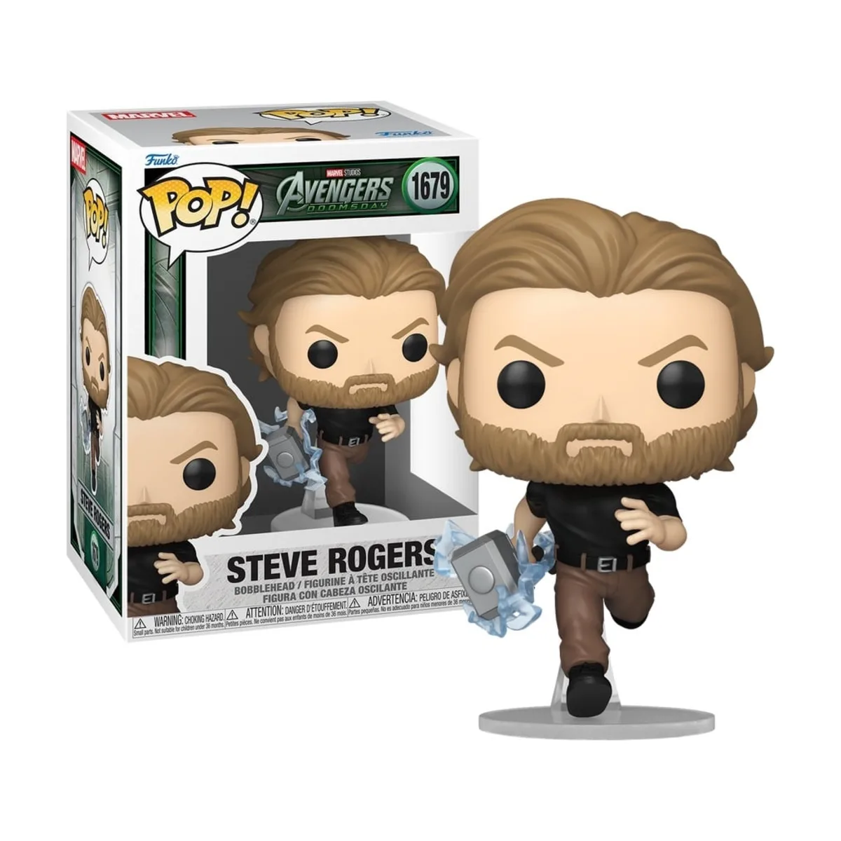 Funko Pop Steve Rogers Marvel N° 1679