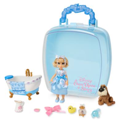 Disney Once Upon a Story, set da gioco con mini bambola Cenerentola