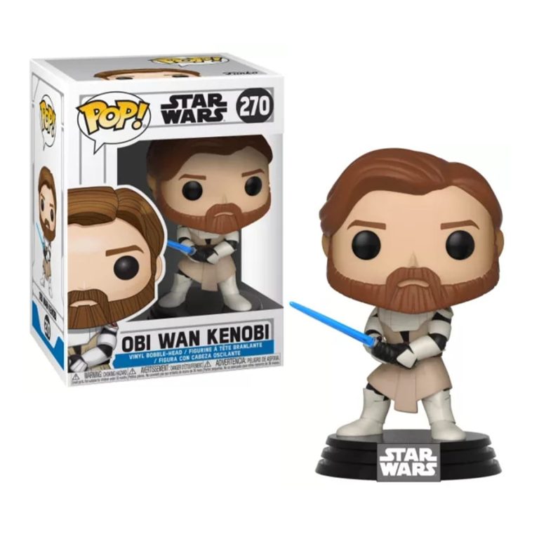 Funko Pop Obi Wan Kenobi Star Wars Clone Wars N° 270