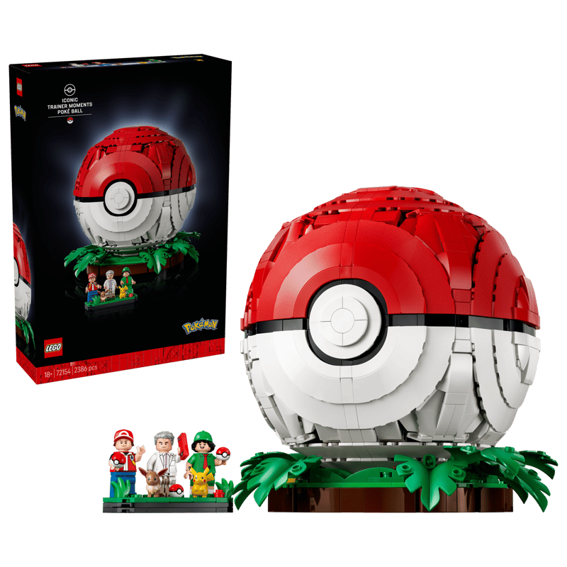 LEGO 72154 POKEMON – Iconic Trainer Moments Poke Ball