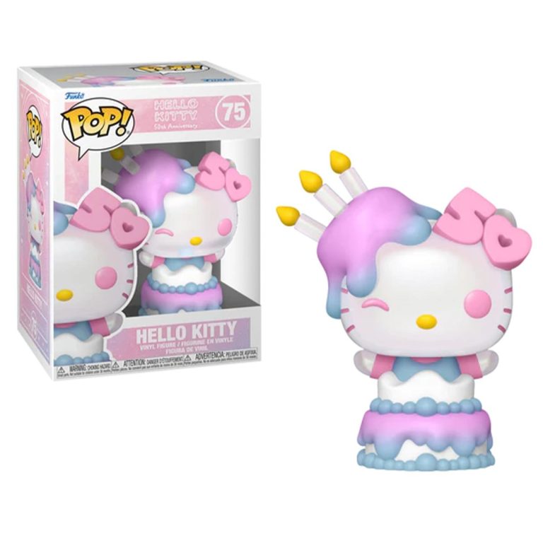 Funko Pop Hello Kitty in Cake Sanrio 50th Anniversary Vinyl Figure N° 75