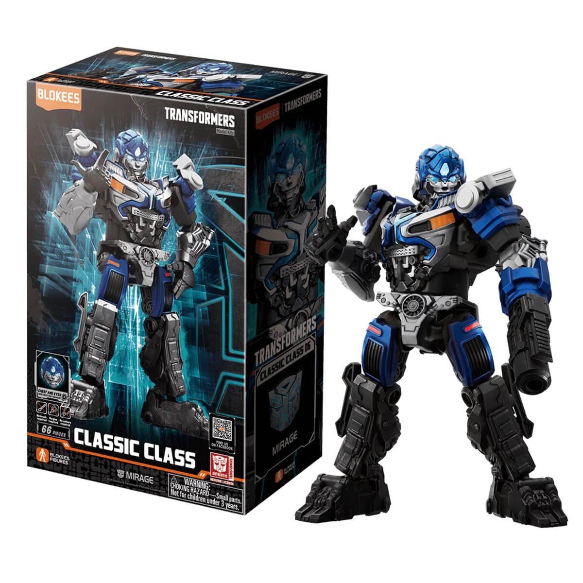 Transformers Mirage Model Kit Classic Class Blokees