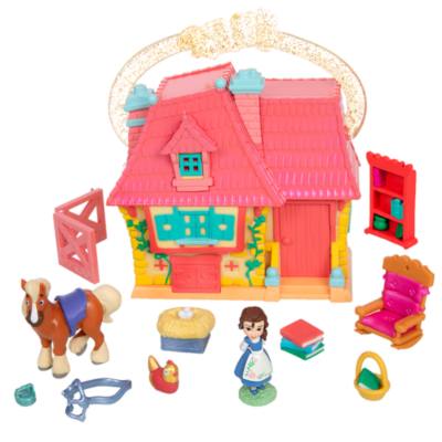 Micro set da gioco Disney Once Upon a Story casetta di Belle, La bella e la bestia