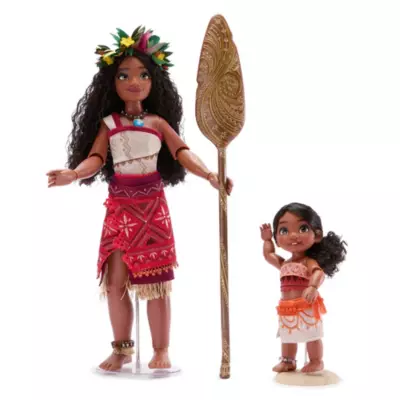 Set di bambole in edizione limitata di Vaiana e Simea, Oceania 2, 45 cm