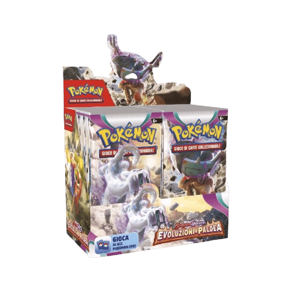 Box da 36 buste – Evoluzioni a Paldea – ITA