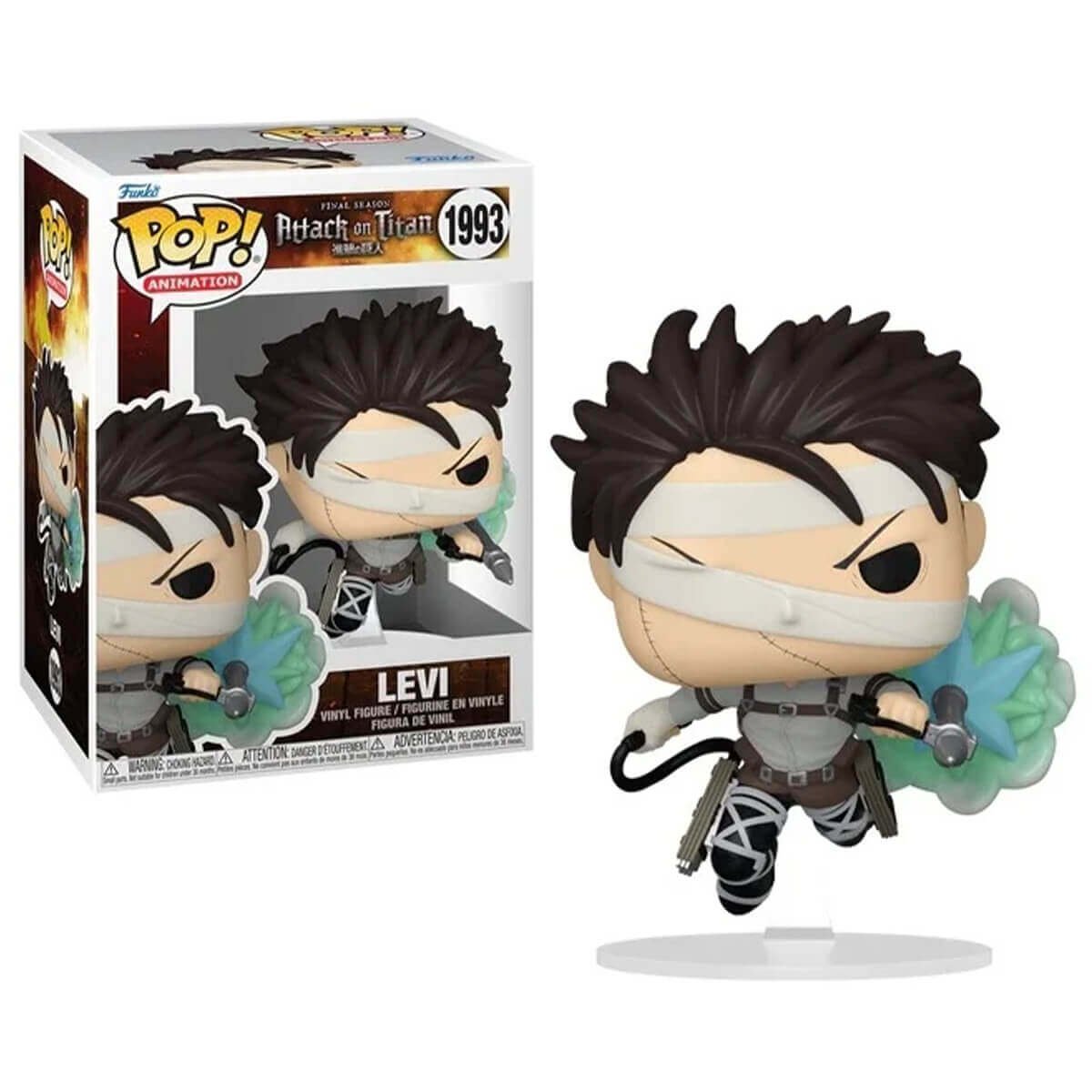 Funko Pop Levi Ackermann Attack on Titan N° 1993