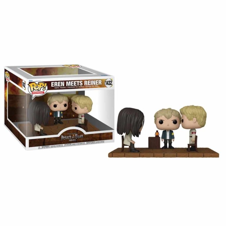 Funko Pop Eren Meets Reiner Attack on Titan Vinyl Moment N° 1432