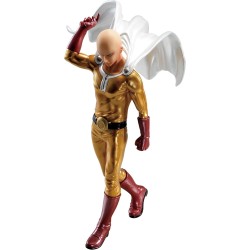 One Punch Man Metalic Color Saitama Metalic Figura 20cm Banpresto