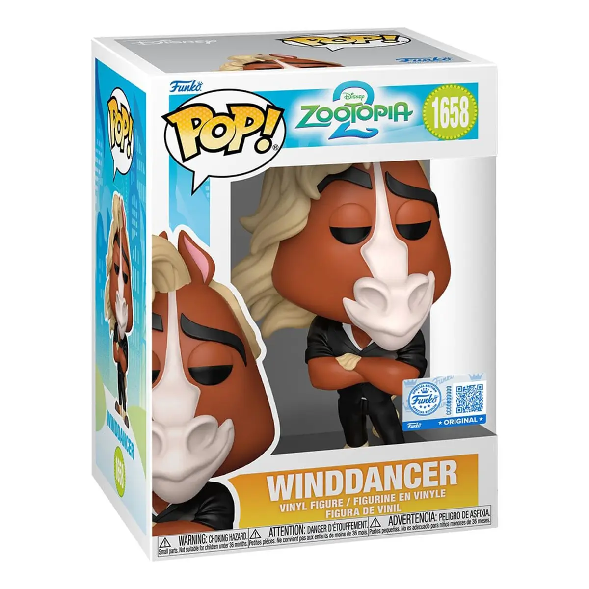 Funko Pop Winddancer Zootopia 2 N° 1658 | Teenyverse