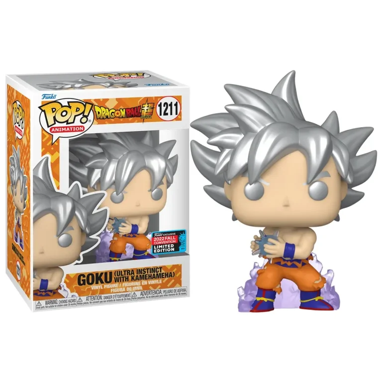 Funko Pop Goku Ultra Instinct Kamehameha N° 1211 | Teenyverse