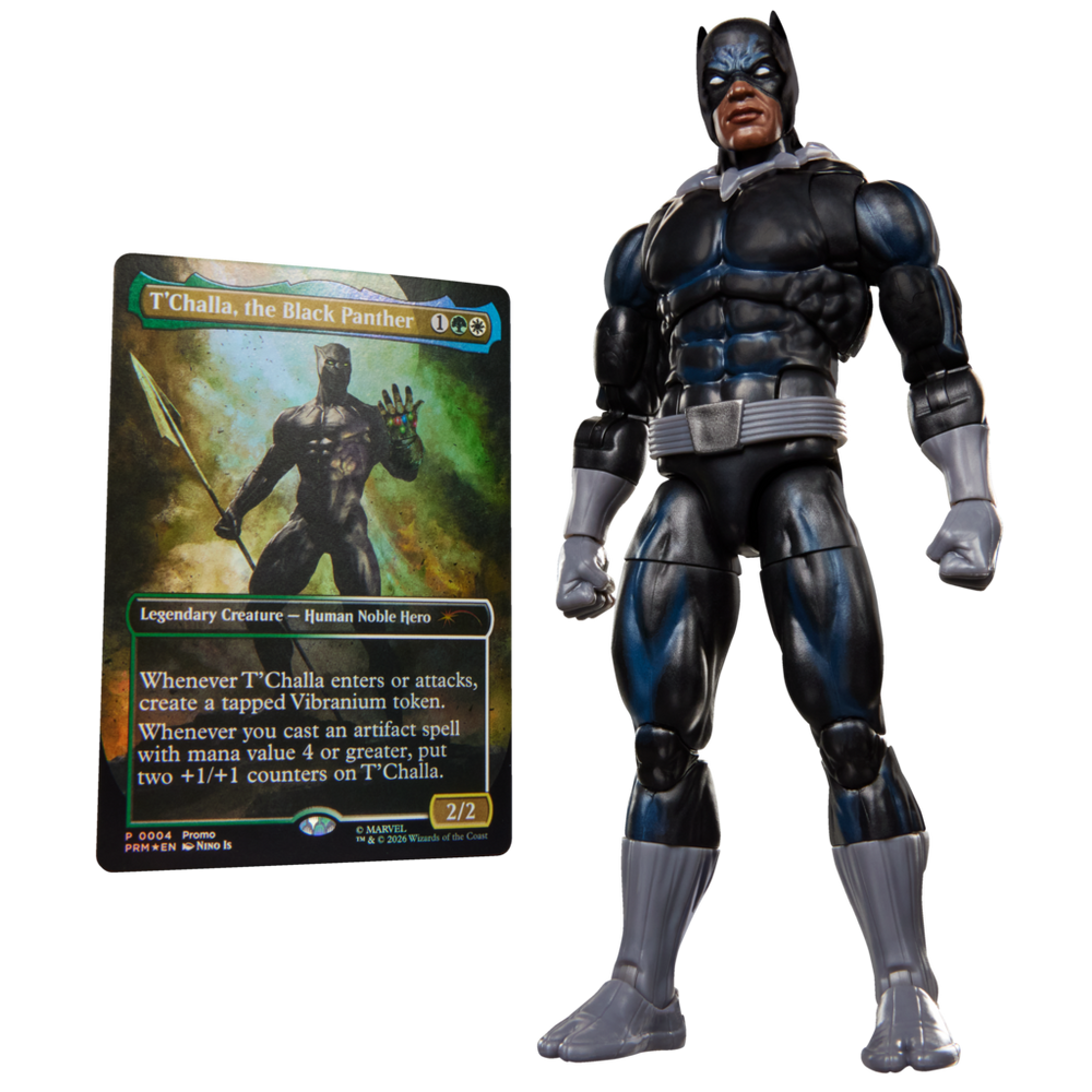 Marvel Legends Series Marvel Super Heroes Magic: The Gathering Black Panther