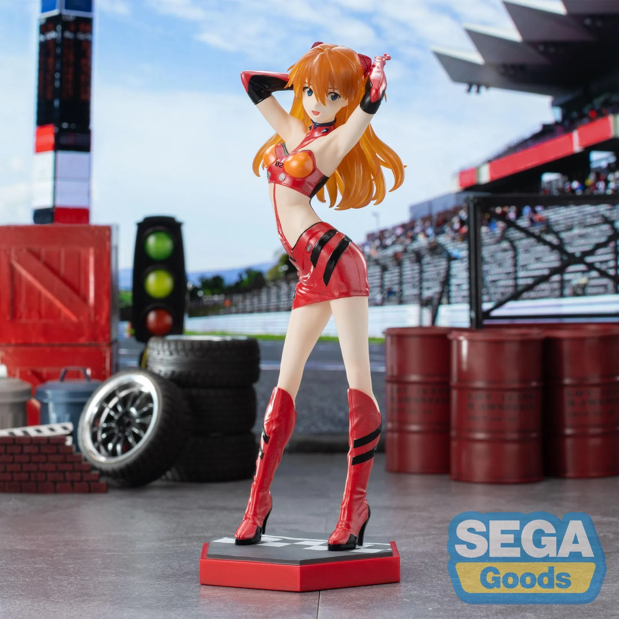 EVANGELION ASUKA LUMINASTA STATUE