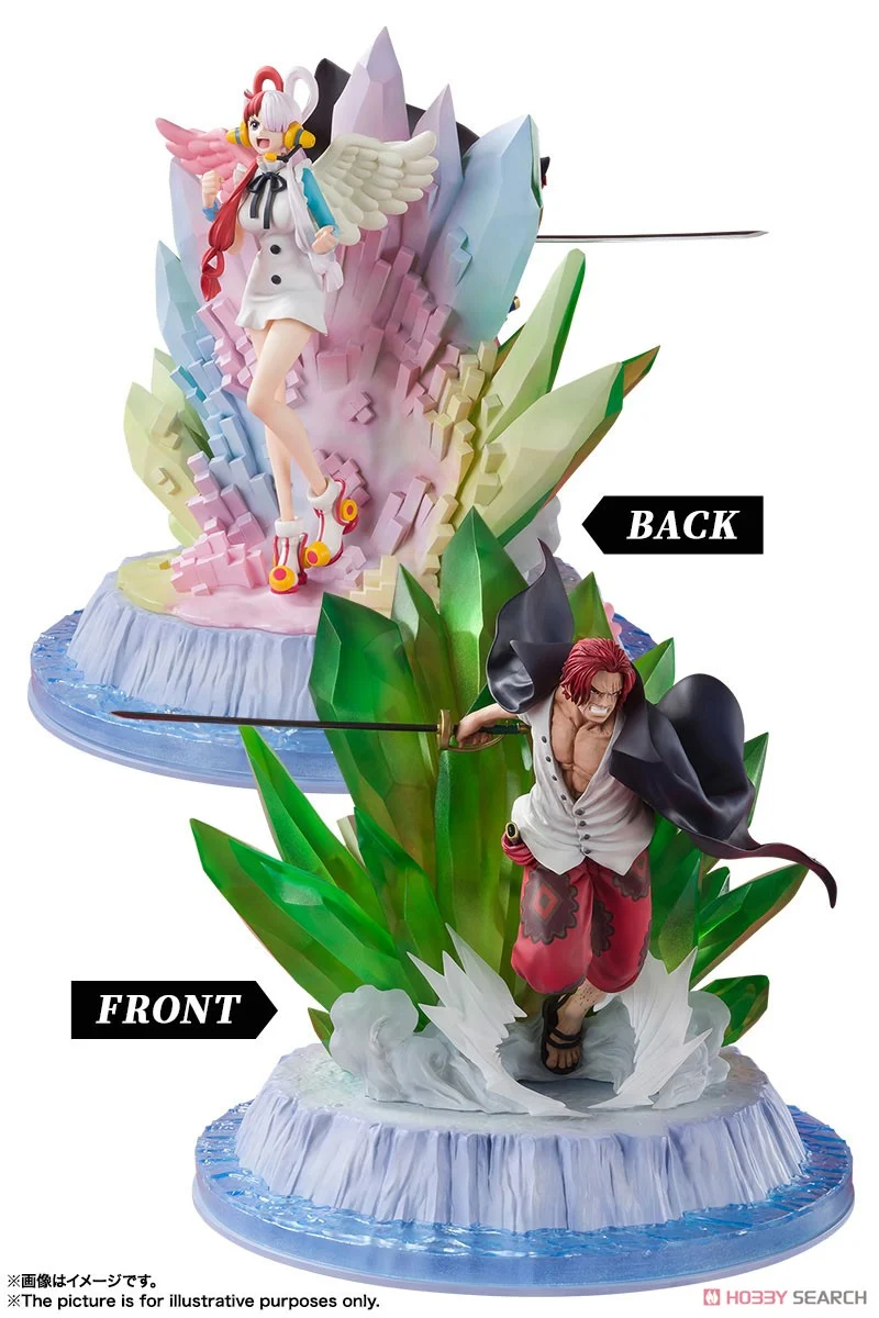 FIGUARTS ZERO ONE PIECE SHANKS E UTA
