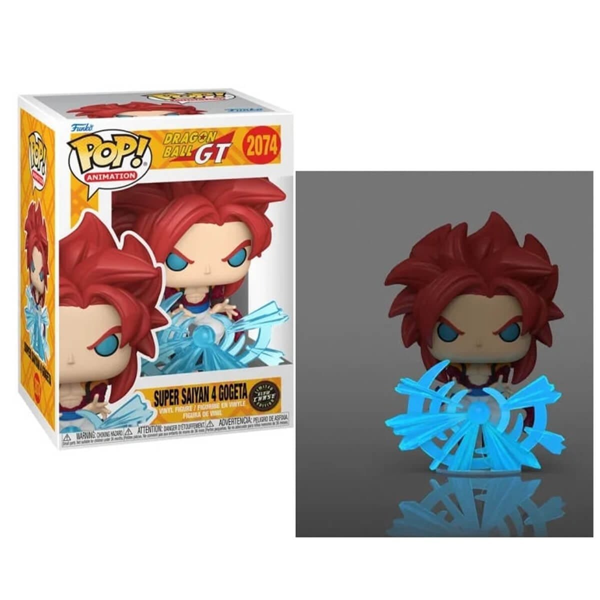 Funko Pop SS4 Gogeta Dragon Ball GT Chase GW N° 2074