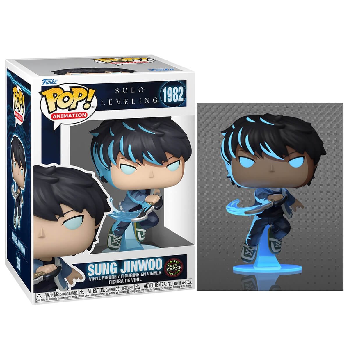 Funko Pop Sung Jinwoo Chase Solo Leveling N° 1982