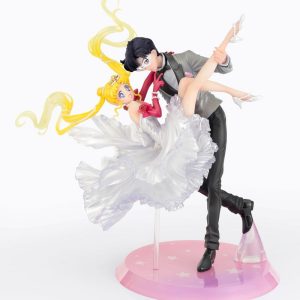 Sailor Moon – Usagi & Tuxedo Mask Moonlight Glow FigZero 24 cm