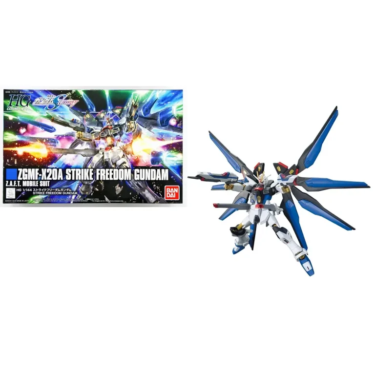 Model Kit HG 1/144 Strike Freedom Gundam Bandai Teenyverse