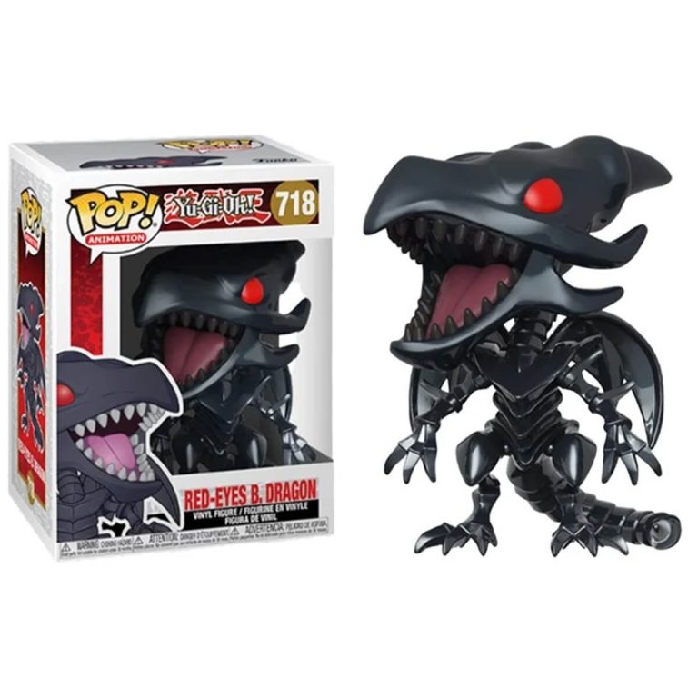 Funko Pop Red-Eyes Black Dragon Yu-Gi-Oh! N° 718