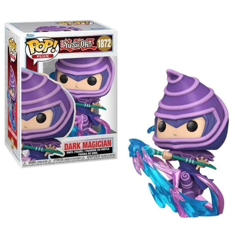 Funko Pop Dark Magician Yu-Gi-Oh Plus Animation N° 1872