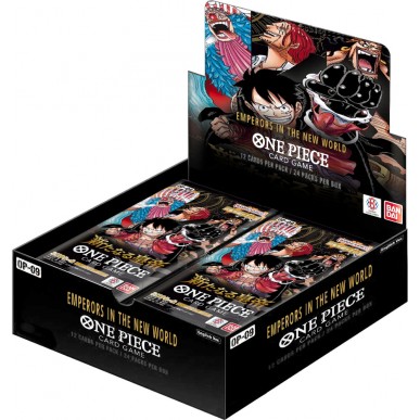 One Piece Card Game – Emperors in the New World OP-09 – Display da 24 Buste (ENG)