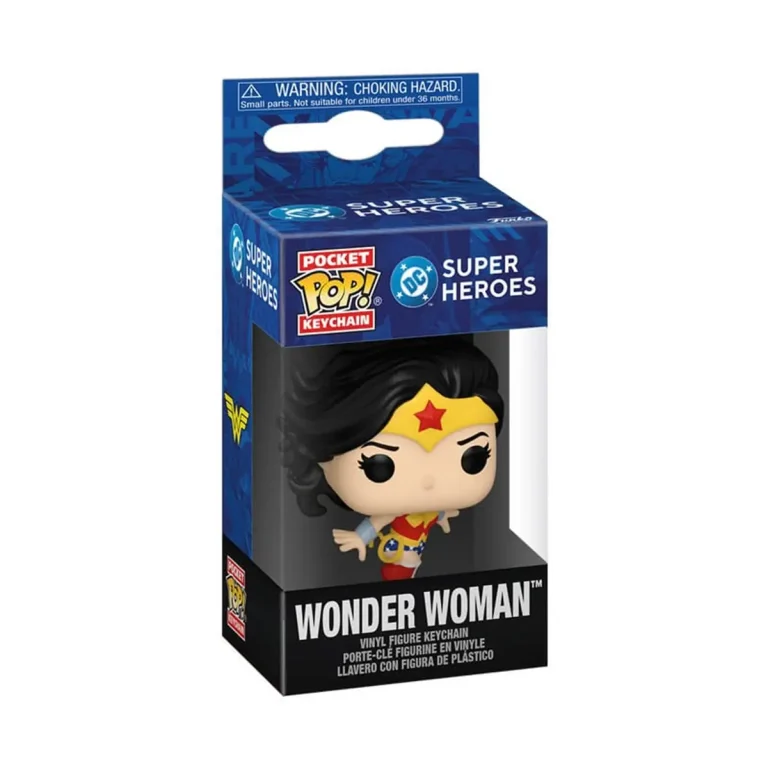 Wonder Woman DC Comics Funko Pocket Pop Keychain