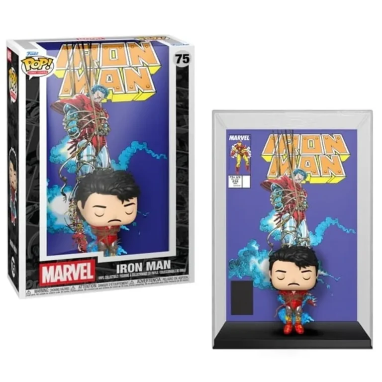Iron Man Marvel Funko Pop! Comic Covers N° 75