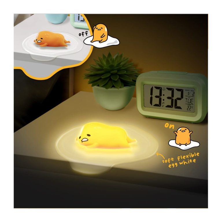 Gudetama 3D Light Lampada LED 18 cm Decorazione Kawaii Sanrio