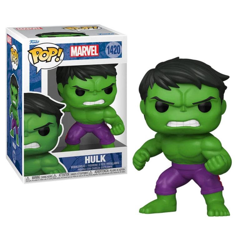 Funko Pop Hulk Classic Marvel Vinyl Figure N° 1420