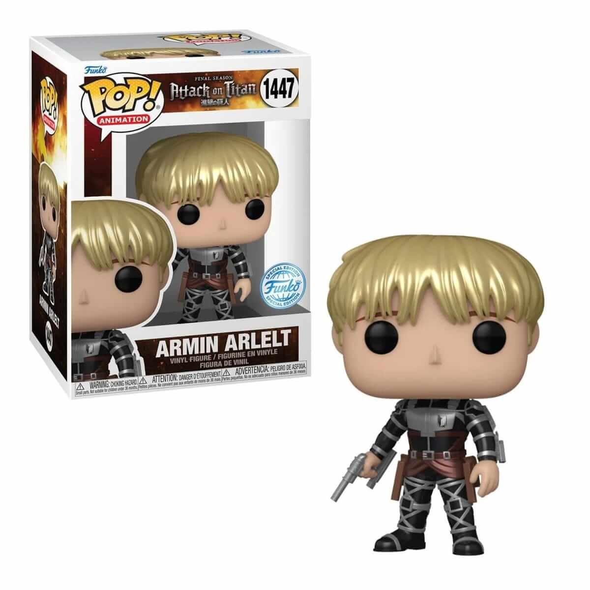Funko Pop Armin Arlert Attack on Titan S5 N° 1447