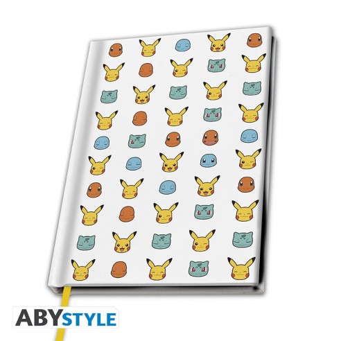 Pokémon – Agenda A5 Bulbasaur, Charmander & Squirtle