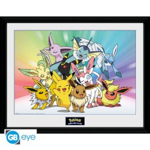 Pokémon – Poster Incorniciato Eevee Evoluzioni 30,5×40,6 cm