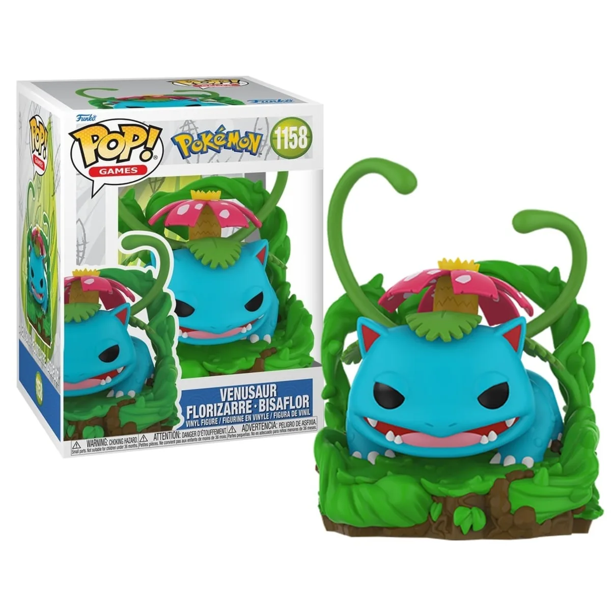 Venusaur Pokemon Funko Pop N° 1158