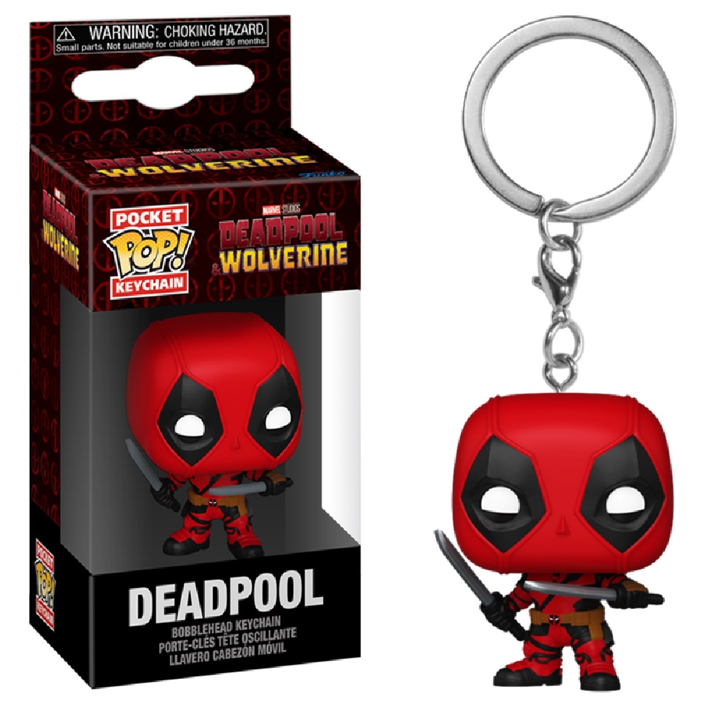 MINI FUNKO PORTACHIAVI DEADPOOL