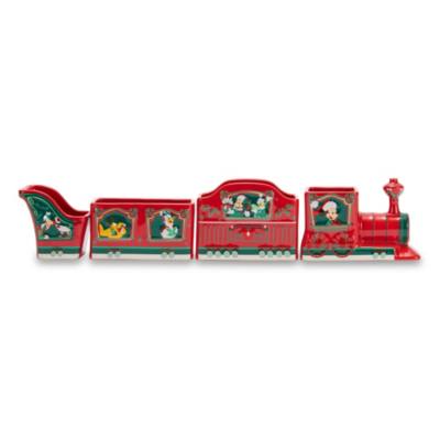 Set di ciotoline per feste Trenino Topolino e i suoi amici Collezione Natale