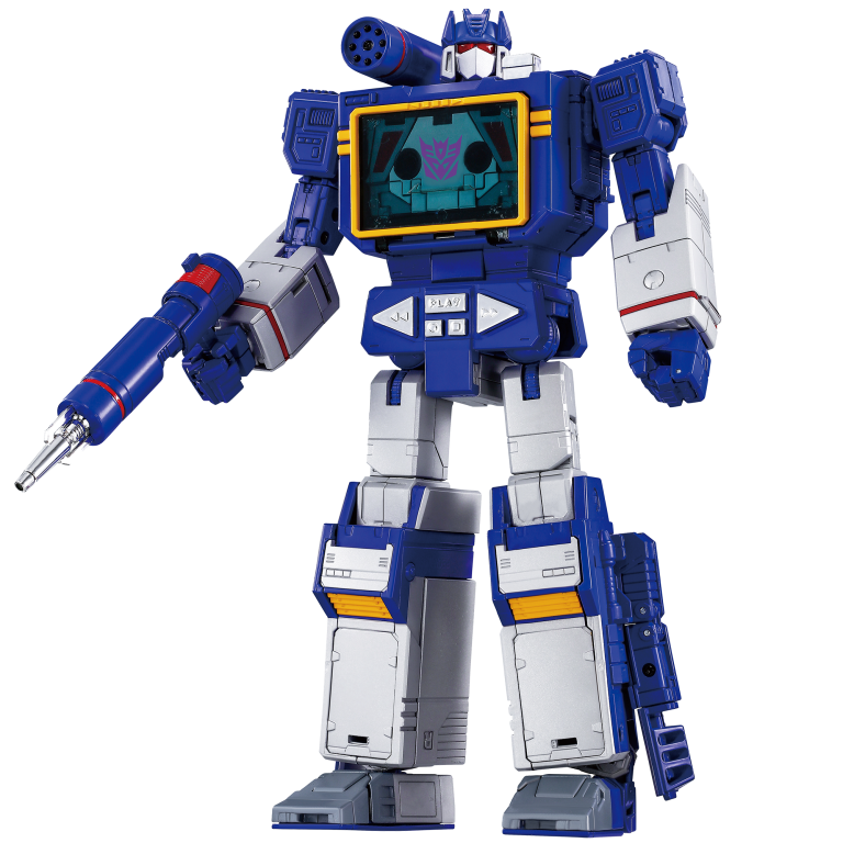 Transformers Takara Tomy MPG-19 Soundwave and Condor (Laserbeak)