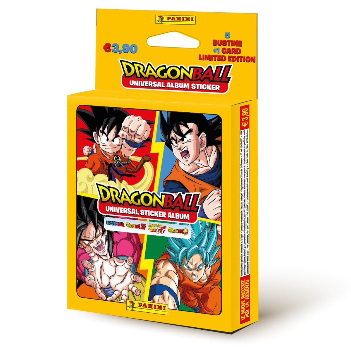 DRAGON BALL UNIVERSAL ECOBLISTER STICKER