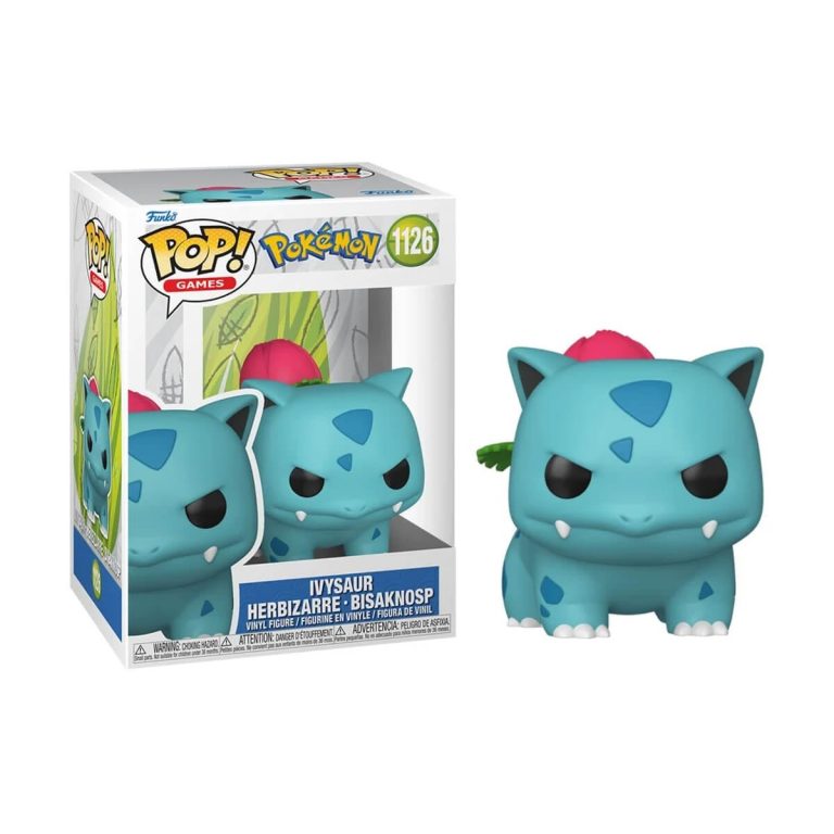 Funko Pop Ivysaur N° 1126 Pokémon Ufficiale