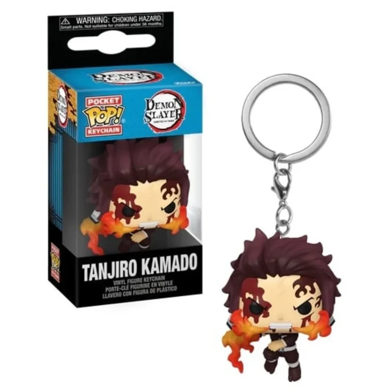 Portachiavi Funko Pop Tanjiro Kamado (Dancing Flash)