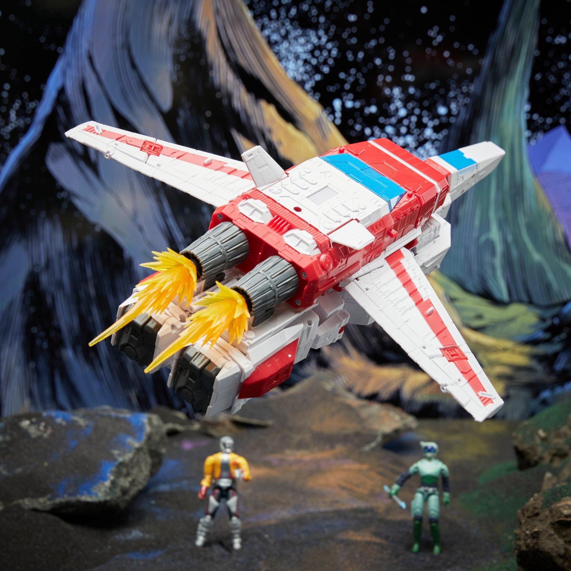 Transformers Void Rivals Autobot Jetfire, Zertonian Solila and Agorrian Darak