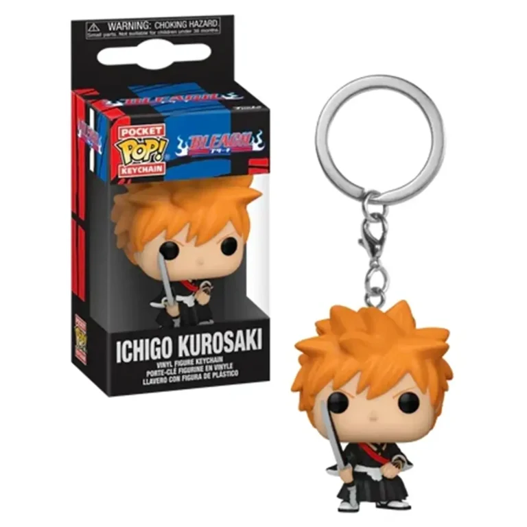 Portachiavi Funko Pocket Pop Ichigo Kurosaki Bleach