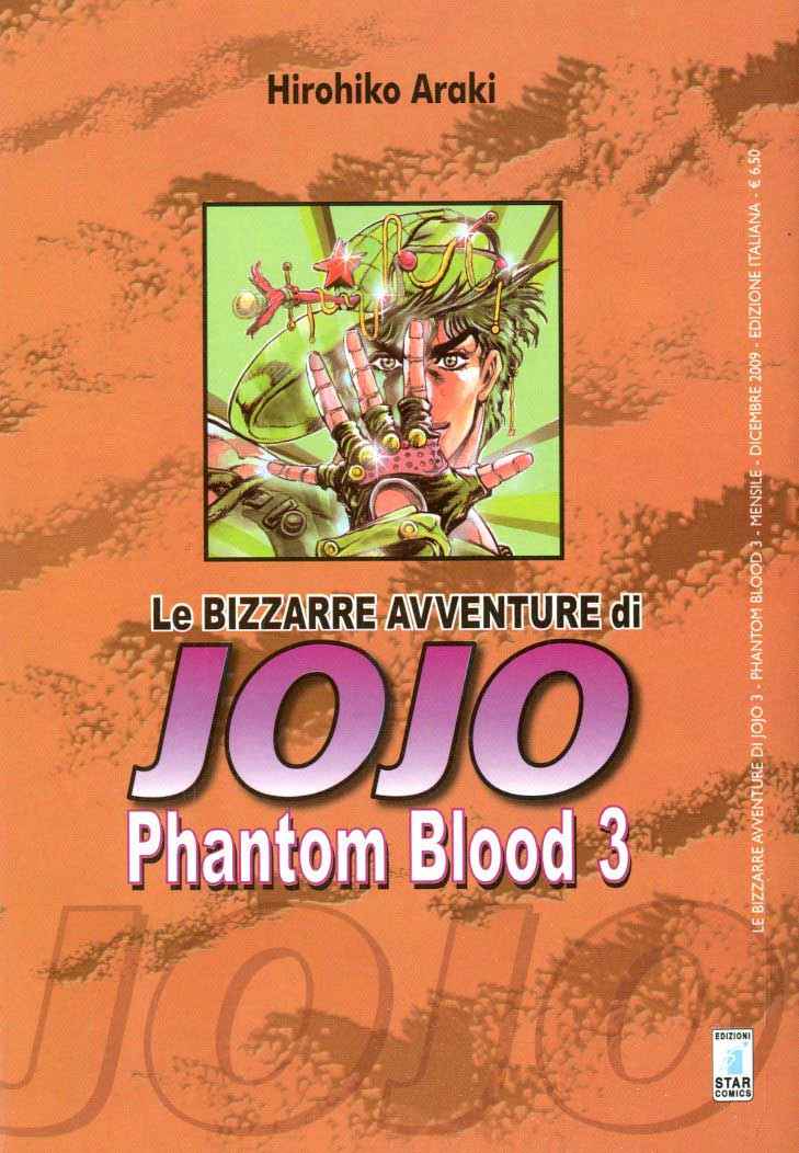 JOJO PHANTOM BLOOD 3 BIZZARRE AVVENTURE DI JOJO 3