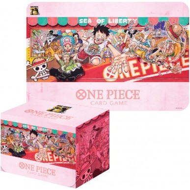One Piece Card Game – Playmat & Card Case Set – 25th Anniversary