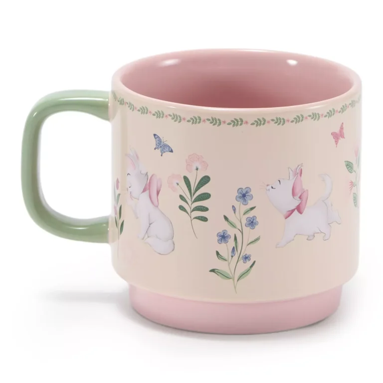 Tazza floreale Minou, Gli Aristogatti