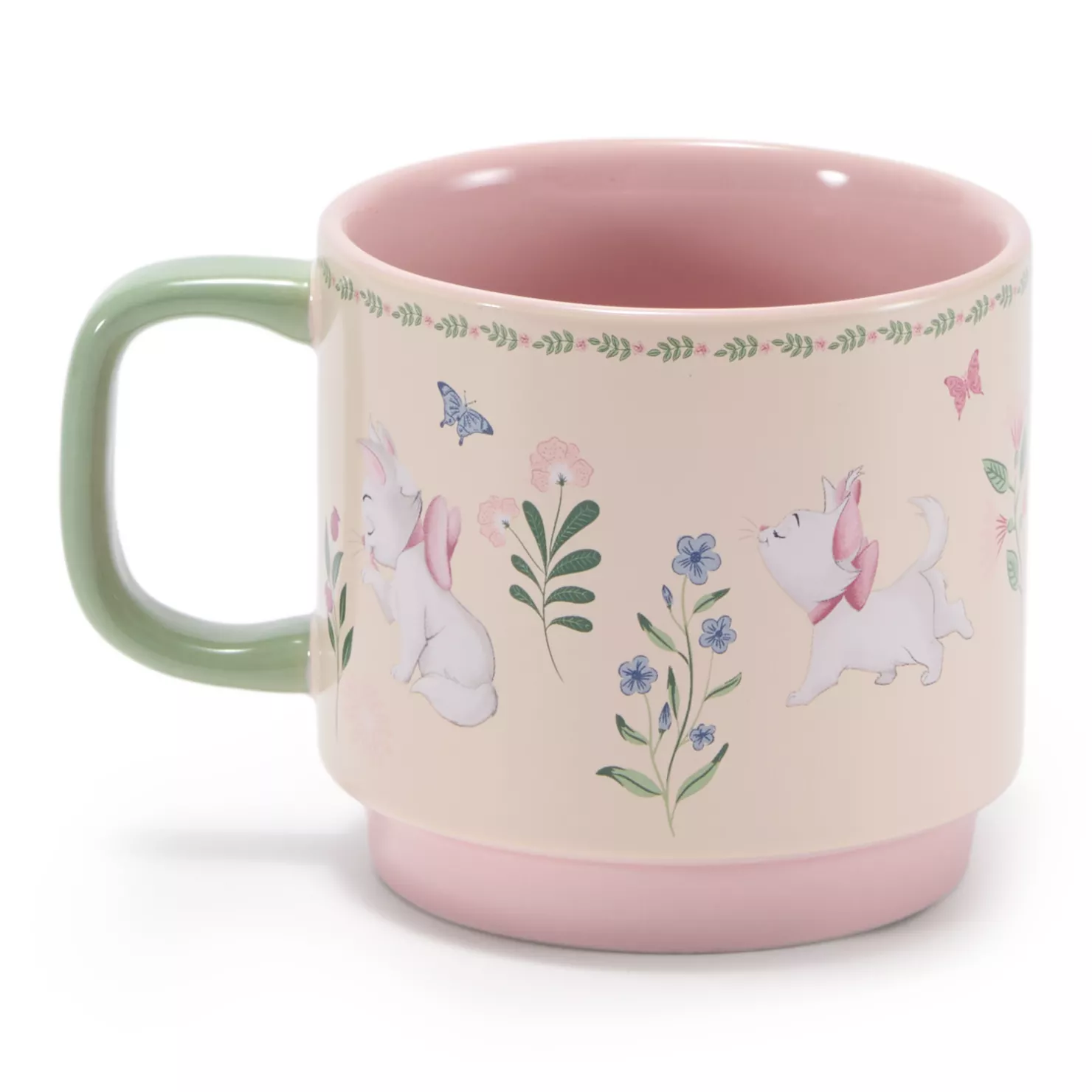 Tazza floreale Minou, Gli Aristogatti