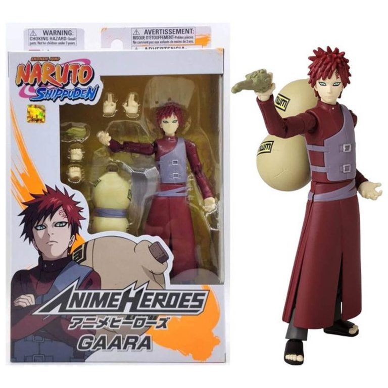 Gaara Figura Anime Heroes 17cm Bandai Naruto Shippuden