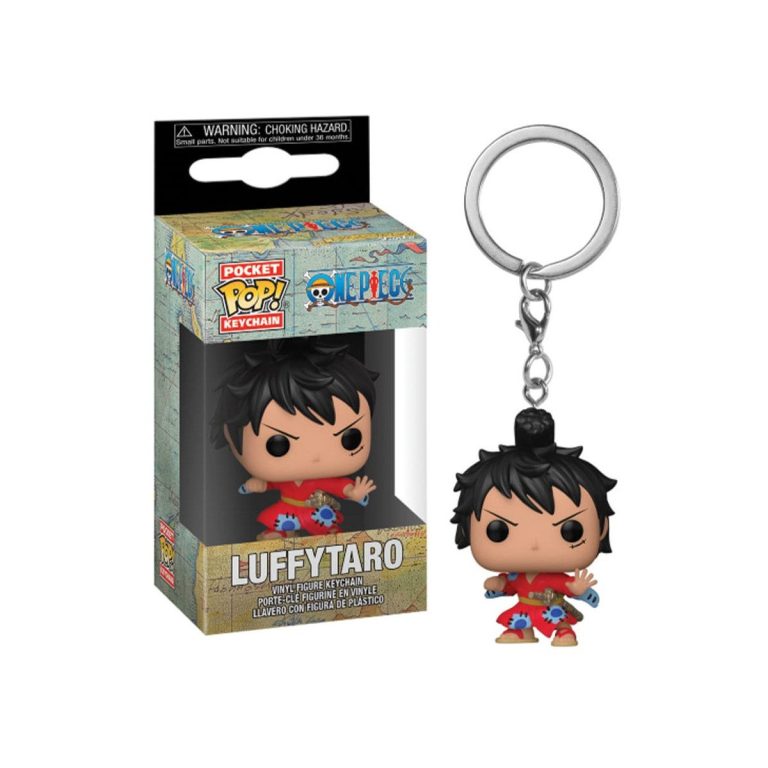 Funko Portachiavi – ONE PIECE – Luffy in Kimono – Pocket Pop Keychains