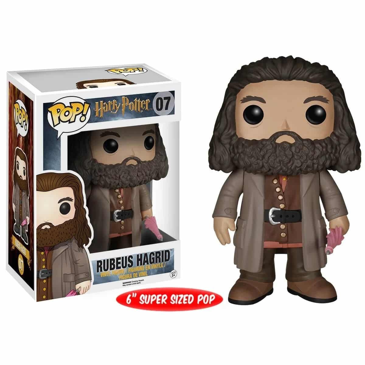 Funko Pop Rubeus Hagrid Harry Potter Super 6″ N° 07
