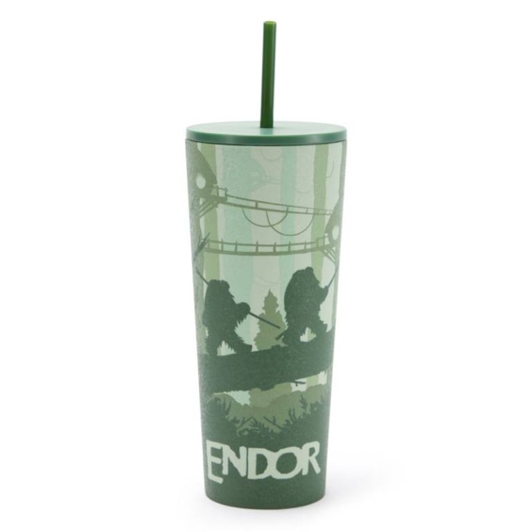 Bicchiere da viaggio in acciaio inossidabile Ewok Endor Starbucks, Star Wars Day: May the 4th Be With You 2026